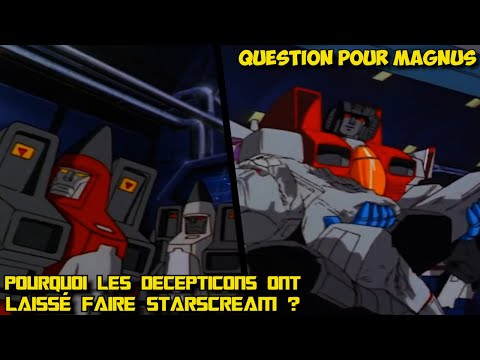WHY DID NO DECEPTICON SAVE MEGATRON IN THE 1986 MOVIE? (TRANSFORMERS)