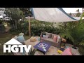 How to Install a Shade Sail - HGTV How to Install a Shade Sail - HGTV