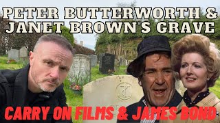 Peter Butterwoth & Janet Brown's Grave Famous Graves