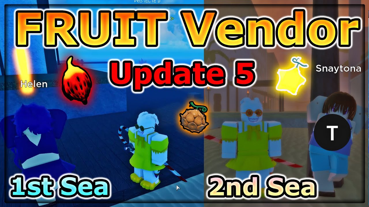 [GPO] Fruit Vendor / Gacha Location's (NEW Player Guide) YouTube