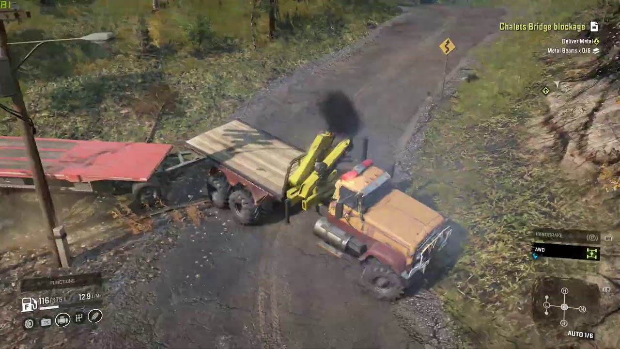 After the storm 2: Snow Runner mod map - YouTube