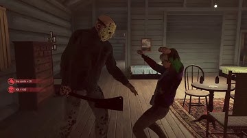 Friday the 13th Part IV Jason Voorhees Gameplay 8/7 Kill Game Bug Higgins Haven Small