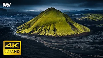 La Terre Vue du Ciel en 4K : Islande | Relaxation | Piano | Bien-être |