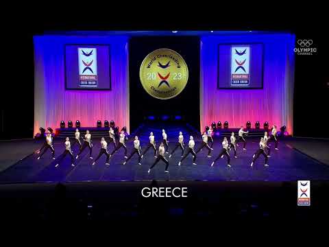 2023 ICU - Senior Cheer Jazz GREECE (Semi-Finals)