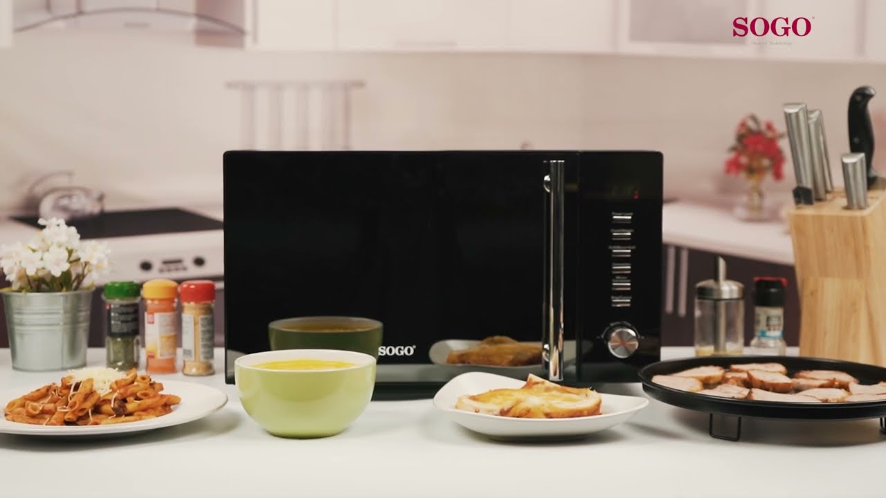 SOGO HOR-SS-815 MICROONDAS CON CONVECCIÓN 25L | DIGITAL MICROWAVE OVEN CONVECTION - GRILL 1950W