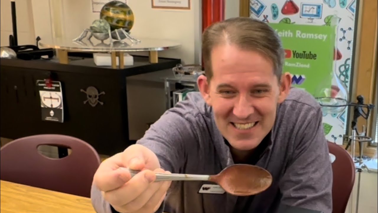 Copper Electroplating in RamZland!⚗️ Cu2+ +2e‐ → Cu YouTube