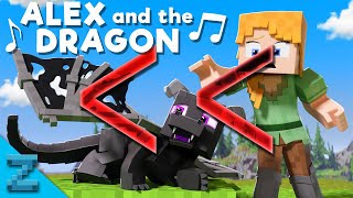 REVERSE “Alex and the Dragon” Minecraft Animation Music Video ("Fly Away" Song by TheFatRat)