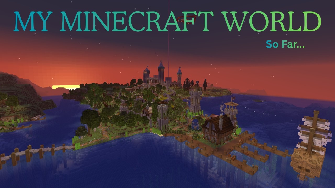 My Minecraft Forever World... So Far - YouTube