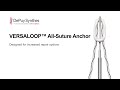 Versaloop allsuture anchor