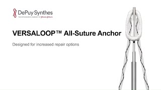 VERSALOOP™ All-Suture Anchor