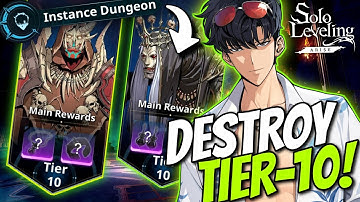 KARAGALAN & EIBERG INSTANCE DUNGEON TIER-10 FULL GUIDE! Team Build & Strategy - Solo Leveling: Arise