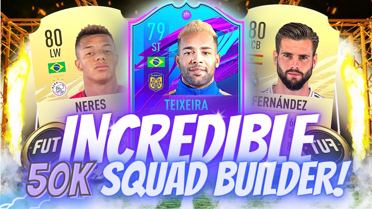 50K SQUAD BUILDER FIFA 21 | OVERPOWERED 50K TEAM FIFA 21!