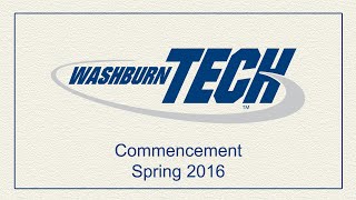 Washburn Institute of Technology | Spring 2016 Commencement