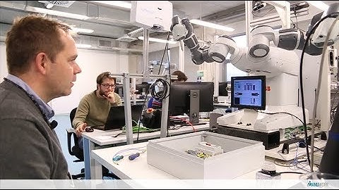 Case study: Human-robot interaction for robot guided assembly work of an electrical cabinet