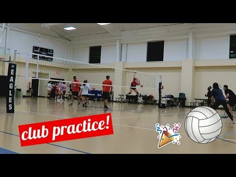 north carolina time club volleyball practice + nails! | vlogmas day 4