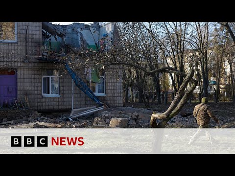 Ukraine’s capital kyiv hit by biggest drone attack since war began – bbc news