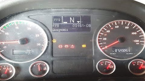 How to Repair MAN TGA Fault Code FFR 00161-08