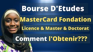 Bourse détude Mastercard : Licence - Master - Doctorat