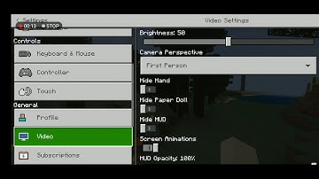 How to show or hide controls on MCPE (without apps)