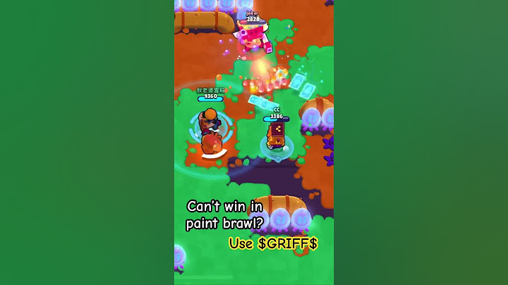 Little tip to win in paint brawl #brawlstars #paintbrawl #new #tip #griff #easywins