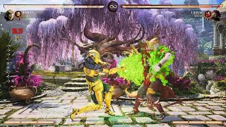 Mortal Kombat 1 Cyrax Unblockable set up