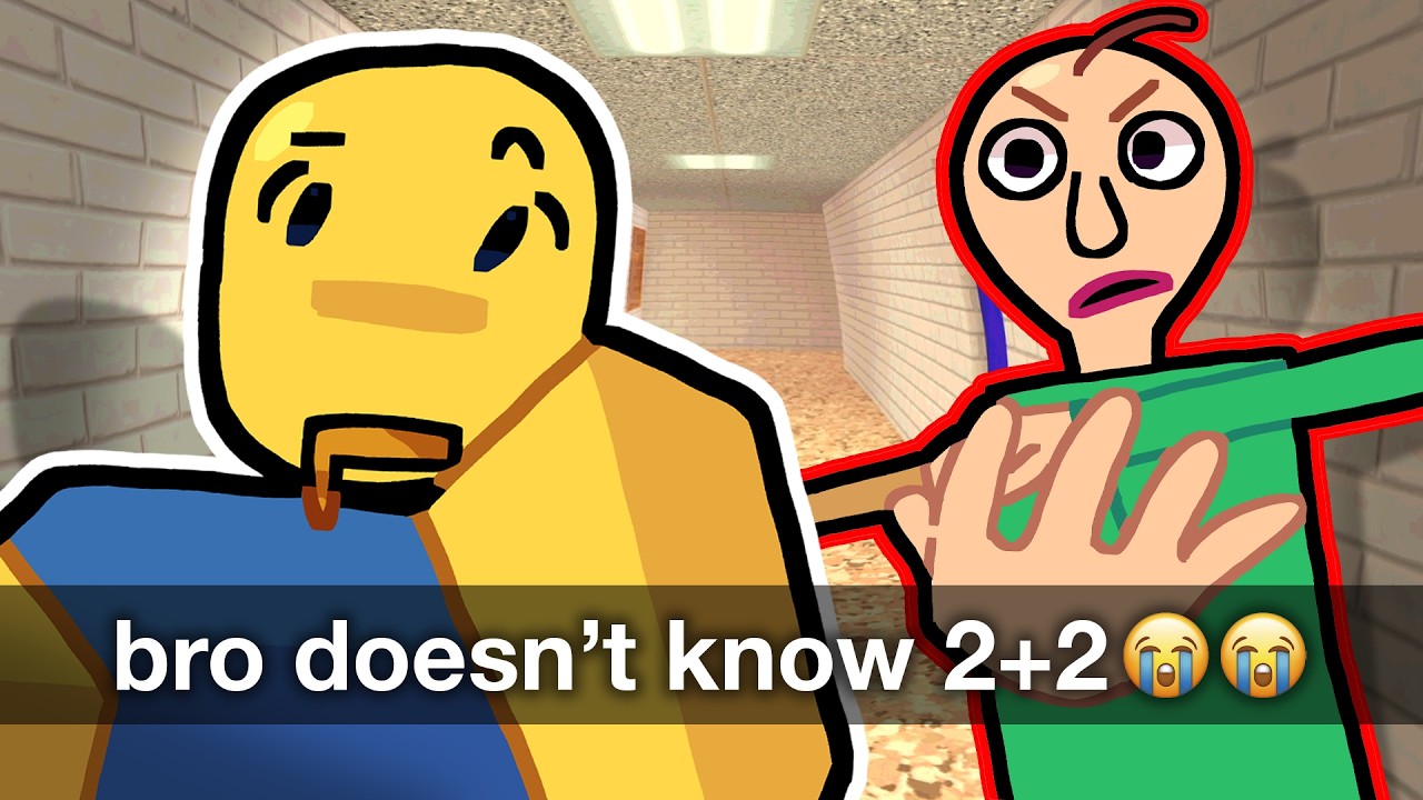 This Asym Game is BETTER Than Forsaken... | Baldi Frenzy