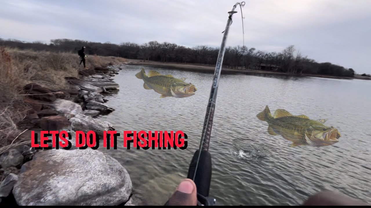 Bass fishing having too much fun!!!