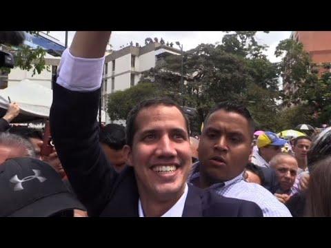 L'opposant Guaido remercie