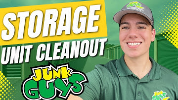 How To Clean Out A Storage Unit In Nashville, Tennessee | Junk Removal | Junk Guys Nashville