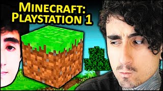 Minecraft pra PLAYSTATION 1 🎮 Minecraft: PS1 - #1