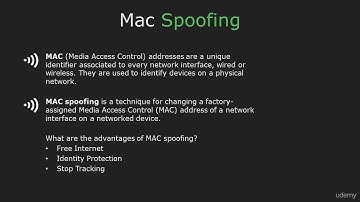 How to Spoof your Mac Address