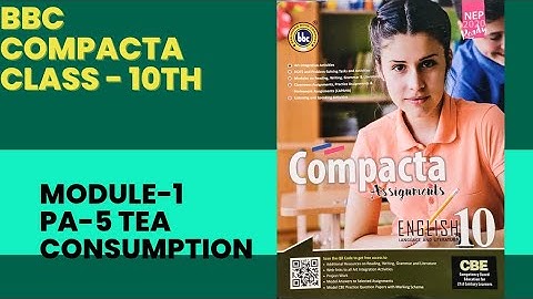 BBC Class10 Module 1|PA-5 Tea consumption...|Solved and Explained