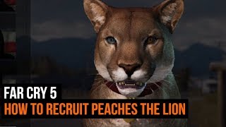 Far Cry 5 - How To Recruit Peaches The Mountian Lion