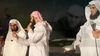 التوبه الشيخ نايف الصحفي و الشيخ منصور السالمي     مقطع مؤثر جداً