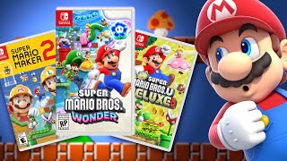 Which 2D Mario Game Should You Buy? 🍄 - Super Mario Games for Nintendo Switch! | ChaseYama