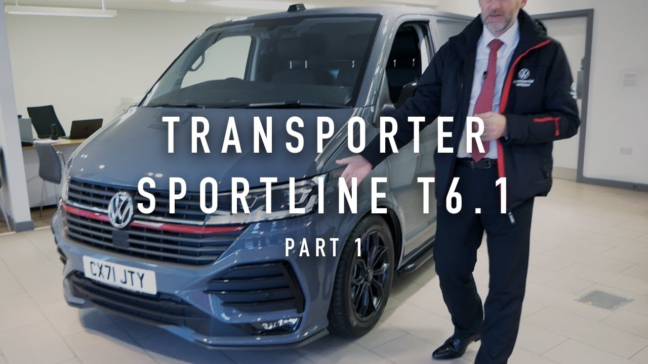 VW Transporter Sportline T6.1 Black Edition Walkaround - Part 1 