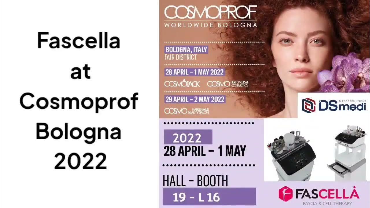 Fascella at Cosmoprof Bologna 2022 HIGHLIGHT / 근막리프팅 파셀라 2022 볼로냐 코스모