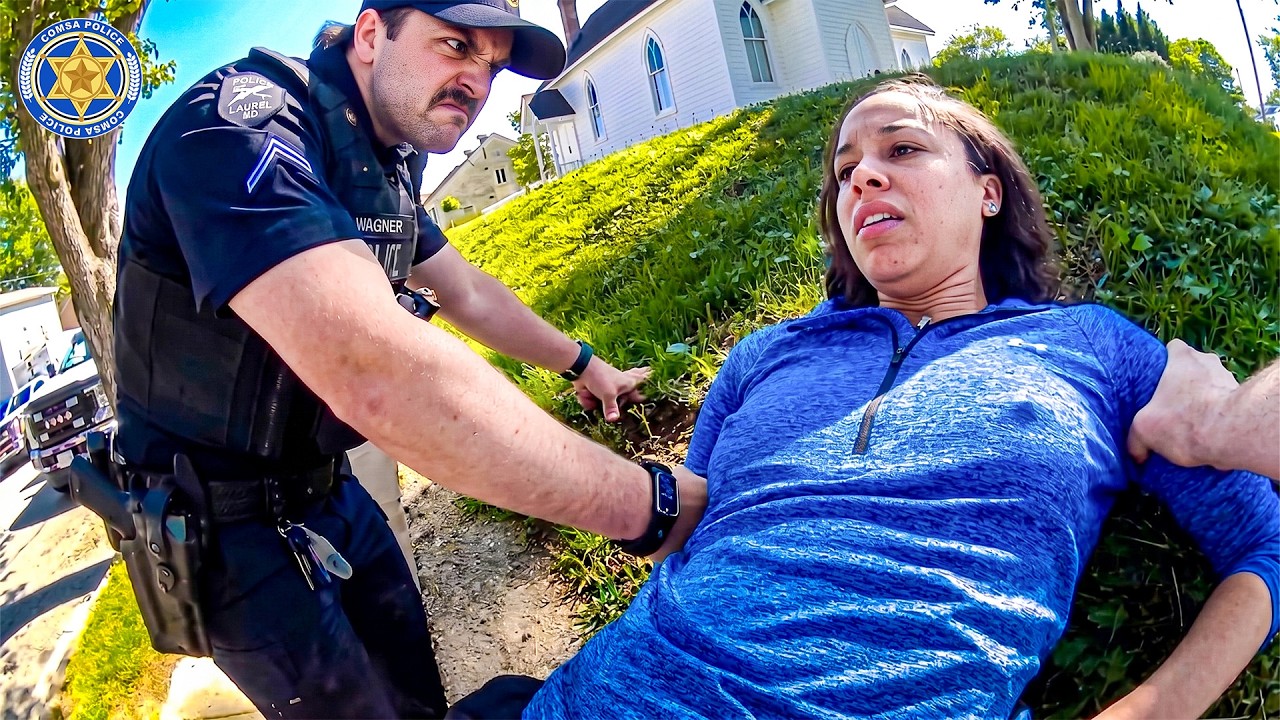 Traffic Stop Turns Chaotic After Karen Refuses Orders | Karens Getting ...
