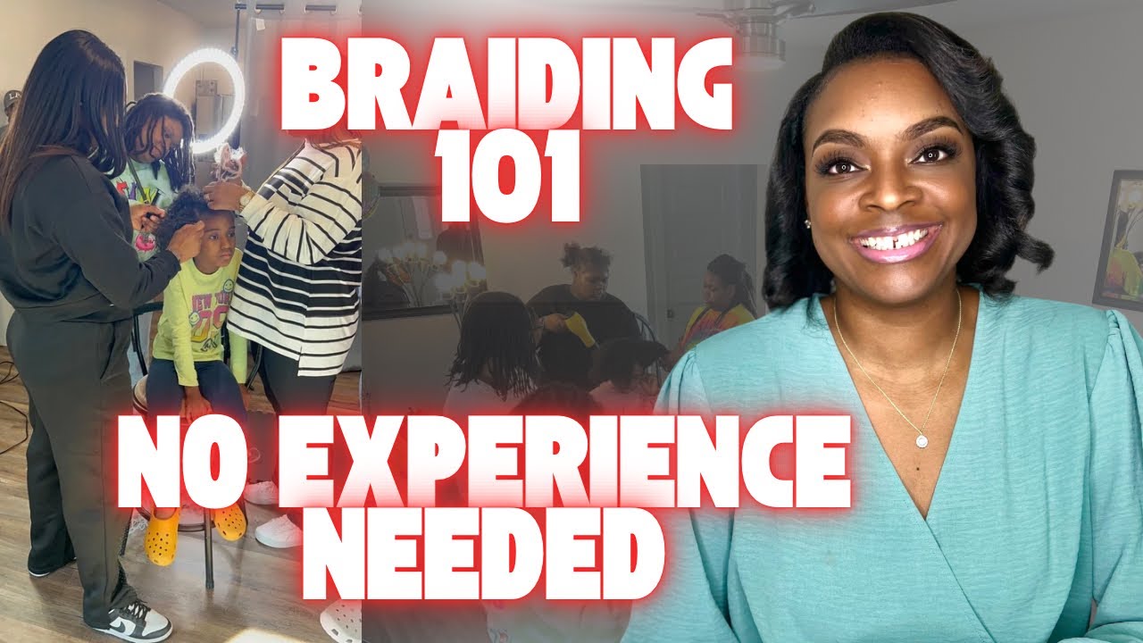 What My Beginners Braiding Class Looks like