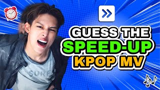 GUESS THE 2025 K-POP SONGS BY THE SPEED-UP MV ⏰ | K-POP QUIZ