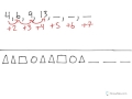 Identifying Patterns in Shapes and Numbers