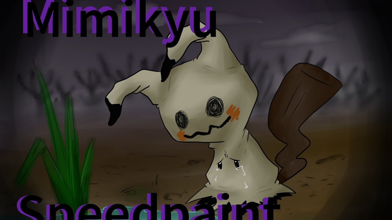 Pokémon speedpaint #1 : Mimikyu (Speedpaint 