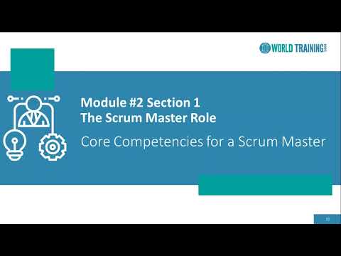 Role of Scrum Master - Core Competencies | Scrum Master 2 Series | PeopleCert | 1 World Trianing