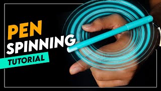 WORLD'S MOST EASIEST PEN SPINNING TRICK  Tutorial | Pen Spin For Beginners !!