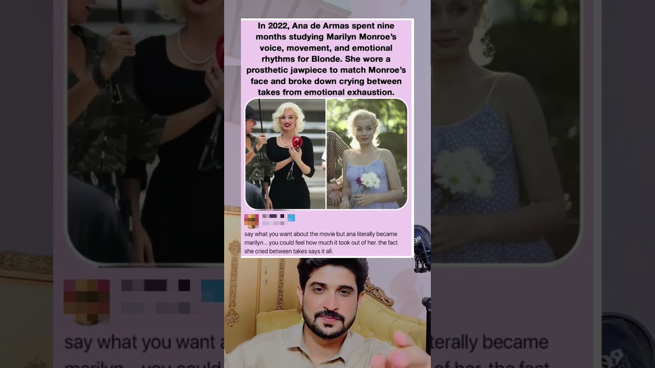 Ana de Armas spent nine months studying Marilyn Monroe's voice