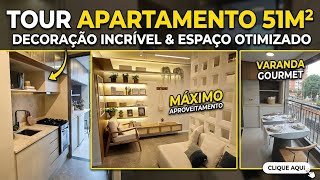 TOUR APARTAMENTO 51m² NOVO MUNDO CARRÃO | Decorado da Cury!