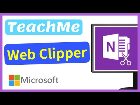 How to use OneNote Web Clipper