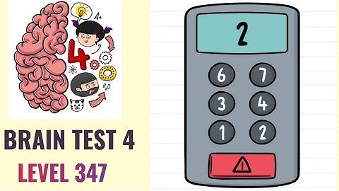 🧠 Brain Test 4 Level 347 | I need to get to the floor 5 | Walkthrough