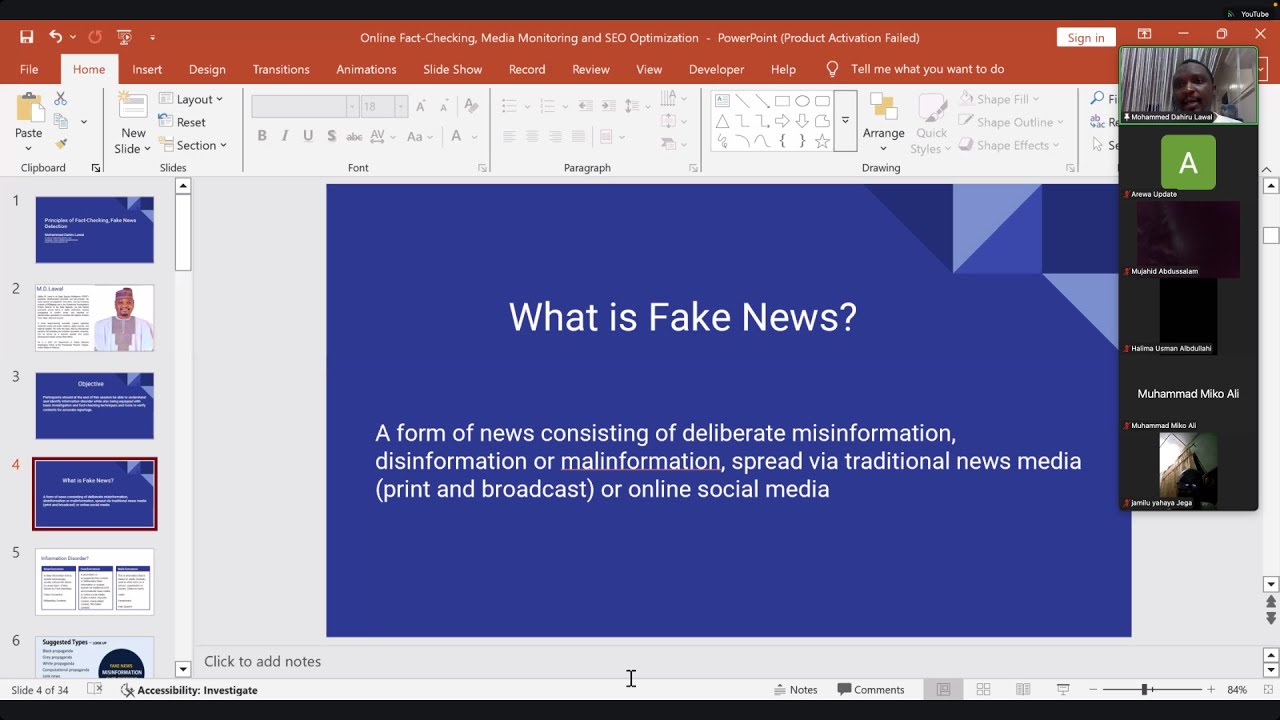 Core Principles of Fact-Checking and Detecting Fake News - MD Lawan PR ...