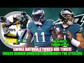 💥DESTRUCTION💥 Eagles Demolish The Steelers!!! | Swole Batman 3 TDs, Jalen Hurts Throws 4 TDs | 7-0